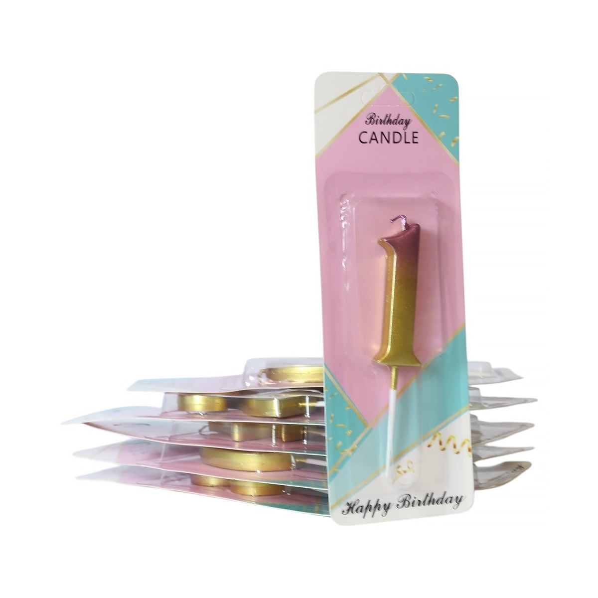 Lumânare Tort - Parisielle - Perfectă pentru orice tip de petrecere, de la aniversări pentru copii până la evenimente pentru adulți.